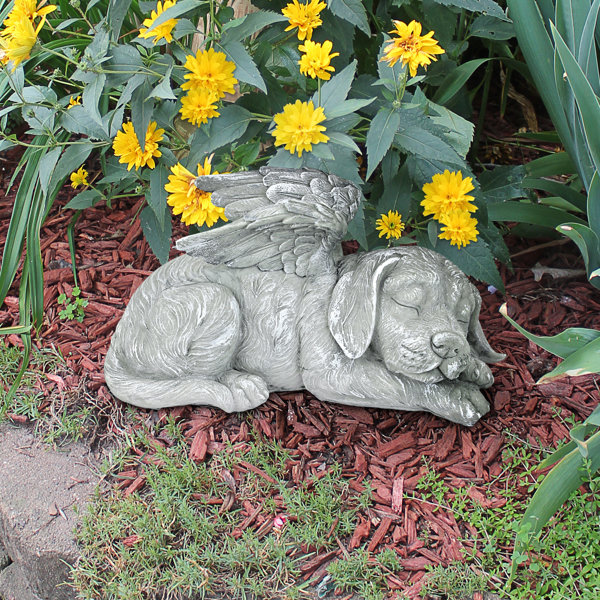 Pet Memorial Tombstone Resin Dog Cat Monuments Innovative Tribute